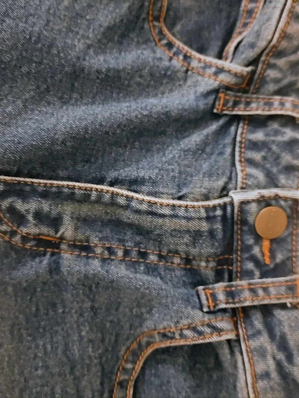 Carhartt Girls Size 12 Bootcut Jeans Blue Denim Adjustable Waist Western